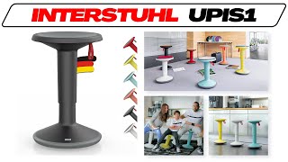 Interstuhl UPis1 Sitzhocker im TestVergleich 2024 🥇Stehhocker mit Kippschutz [upl. by Amikan]