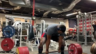 Post meet Yolo session  1005 lb deadlift fail [upl. by Notnerb192]