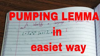 Pumping lemma examplePumping lemmaPumping lemma for regular languagesWhat is pumping lemma [upl. by Andrew]