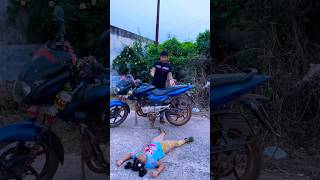 Misti Bike Se Gir Gaya 😱 mistihappylifestyle shorts viral trending shortvideo viralvideo [upl. by Sofie37]