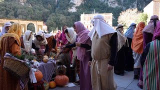 Pessebre vivent a Montserrat 19 novembre 2023 [upl. by Sausa]