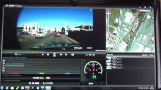 OITEZ G2 Full HD  KFZKamera GPSSoftware Demo Dash cam Blackbox [upl. by Loram]