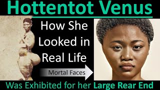 How the quotHOTTENTOT VENUSquot Looked in Real Life  Sarah Baartman Mortal Faces [upl. by Iccir]