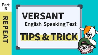 Tips for Mastering the REPEAT Section of the VERSANT English Speaking Test [upl. by Eloccin]