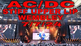 ACDC Live Wembley 772024Stiff Upper Lip [upl. by Annenn]