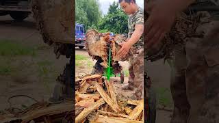 Wood splitting ax wood splitting method 30 [upl. by Lawton31]