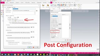 Mastercam post processor configuration [upl. by Lynde]