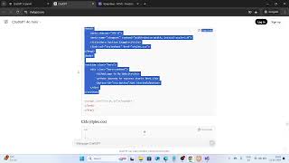 Part 1 Trying to make a wordpress Theme with ChatGPT [upl. by Eivad]