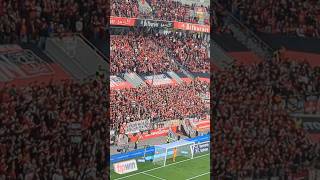 Leverkusen Fans fordern Videobeweis abschaffen bundesliga football soccer [upl. by Atimed]