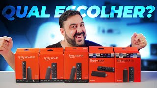 Qual FIRE TV STICK Escolher Comparativo Completo 2024 [upl. by Smeaj]