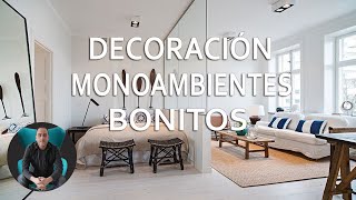 Cómo decorar un monoambiente pequeño 👌 [upl. by Chaffin]