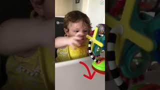 Ocean Adventures Sassy Fishy Fascination Station High Chair Toy Review amp Baby Fun [upl. by Mirabel]