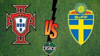 PORTUGAL vs SUECIA EN VIVO [upl. by Elohcan]