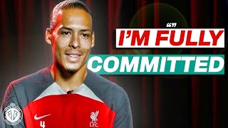 quotDont get it twistedquot  Virgil van Dijk sets record straight after Klopp announcement [upl. by Ialohcin981]