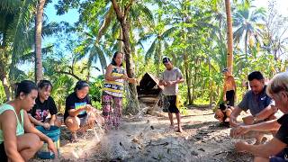 Catching Tilapia and Milkfish in a Fish Pond in The Philippines [upl. by Pease]