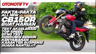 TEST RIDE HONDA CB150R 2021 KELEBIHAN amp KEKURANGAN BUAT HARIAN l Otomotif TV [upl. by Ahserkal]