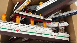 Will All these Ships Reviewed from the Box Sink or Float Britannic Titannic Edmund Fitzgerald [upl. by Warfold]