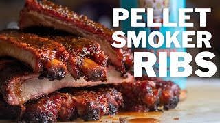 Foolproof Pellet Smoker Ribs For The Beginner [upl. by Dauf]