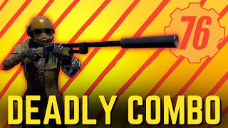 DEADLY Quad Fixer amp Perk COMBO  Fallout 76 Weapon Spotlight [upl. by Neb]