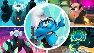 The Smurfs 2 The Prisoner of the Green Stone  All Bosses  Ending [upl. by Nwahsak]