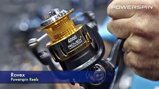 New Rovex Powerspin Reels  AFTA 2019 [upl. by Drarej]