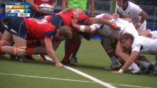 Netherlands U20 vs USA U20  Full Match  World Rugby U20 Trophy 2024 [upl. by Kall316]