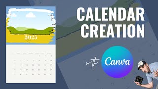 Creating a Custom Calendar with Canva [upl. by Eelak159]