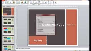 PowerPoint Tutorials Folge 9 Ein Quiz erstellen Grundlagen [upl. by Anyt]