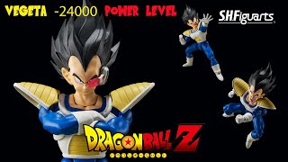 Opening SH Figuarts Dragon Ball Z  24000 Power Level Vegeta  Review [upl. by Yanehs598]