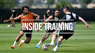 INSIDE TRAINING quotI love it Macca  Attacking transitions and finishing drills in Germany [upl. by Valaria]