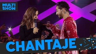 Borro Cassette  Chantaje  Anitta  Maluma  Música Boa Ao Vivo [upl. by Kore]