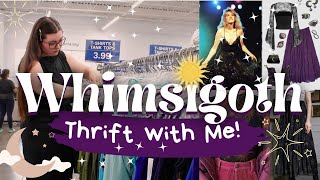 Thrift with Me for 💜🌙 Whimsigoth 💫💜Aesthetic Pieces [upl. by Loggins]