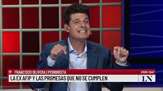 La ex AFIP y las promesas que no se cumplen Francisco Olivera en Odisea Argentina [upl. by Llerret]