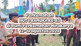 Perkemahan HUT Pramuka Ke 63  12 14 Agustus 2024 [upl. by Retsehc]