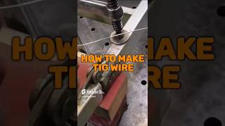 Trick to Make TIG Wire from MIG Wire [upl. by Eohce647]