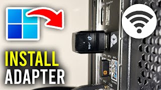 How To Install WiFi Adapter On PC  Full Guide [upl. by Suhpoelc536]