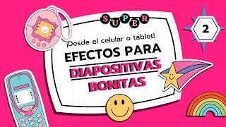 Cómo poner animaciones y transiciones a las diapositivas desde el celular  Diapositivas bonitas [upl. by Sinnelg775]