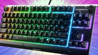 SteelSeries Apex 3 TKL [upl. by Ahtikal952]