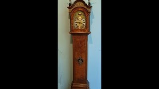 Westminster chime of Warmink grandfather clock [upl. by Ezequiel]