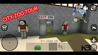 City zoo tour  mini block craft  kbcraft [upl. by Luelle]