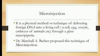 Microinjection Notes amp Illustration [upl. by Auston452]