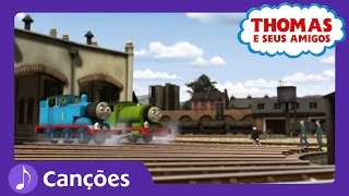 Cante com Thomas e Seus Amigos As Locomotivas Chegando [upl. by Hpotsirhc328]