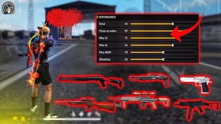 All guns one sensitivity 🔥  Free fire headshot setting in tamil  OB46 One tap sensitivity ✅ [upl. by Acirederf]