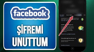 Facebook Şifremi Unuttum Nasıl Bulabilirim  Facebook Şifre Değiştirme [upl. by Richart821]