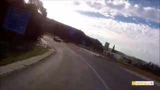 Downhill bike ride through Pyla Village in Cyprus [upl. by Zerimar787]