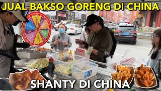 JUAL BAKSO GORENG DENGAN FOOD TRUCK DI CHINA ALHAMDULILLAH SEMUANYA SANGAT SUKA🥹💗 [upl. by Salis]