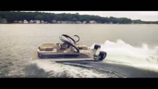 2017 Manitou Pontoon Boat Introduction Video [upl. by Nugesulo440]