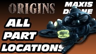 How To Build Maxis Drone quotBlack Ops 2 Zombiesquot Origins Maxis Drone Part Locations [upl. by Aniraad]