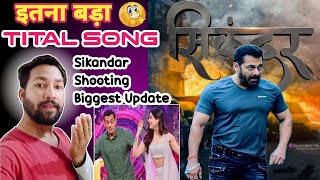 Salman Khan Sikandar Movie Tital Song Update Sikandar Salman Khan New LookSikandar New Cast Entry [upl. by Arok]