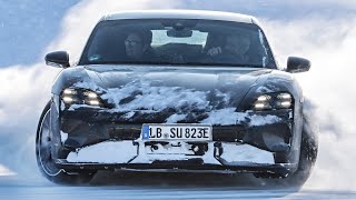 NEW Porsche Taycan FACELIFT 2025  Final Intensive Testing [upl. by Elletnahs]